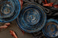 Saucer 13cm Copper Swirl Glaze
