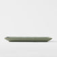 Plate Rectangular 29cm Green Fade Glaze