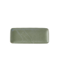 Plate Rectangular 29cm Green Fade Glaze