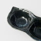 Edamame Triple Pod Dish 200ml Indigo Blue
