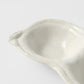 Edamame Triple Pod Dish 200ml Matte White Glaze