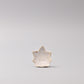Sauce Dish Maple Leaf 6cm Ivory Fleck