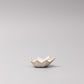 Sauce Dish Maple Leaf 6cm Ivory Fleck