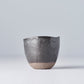 Lopsided Mug 200ml Black and Bisque Glaze