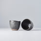 Lopsided Mug 200ml Black and Bisque Glaze