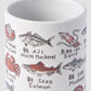 Sushi Mug 250ml Fish Design
