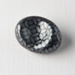 Chopstick Rest Pebble Cloissone Black Glaze
