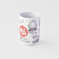Sushi Mug 250ml Lucky Symbols Design
