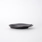 Plate Dimpled 15cm Craft Black Glaze