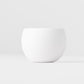 Cup Shochu 8.5cm Matte White & Light Blue Glaze