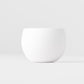 Cup Shochu 8.5cm Matte White & Light Pink Glaze