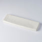 Plate Rectangular 29 x 9cm Craft White Glaze