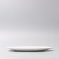 Plate Oval 31.5cm Snow Leaf Glaze