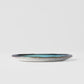 Plate Oval 22cm Sky Blue Glaze