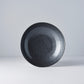 Pasta Bowl Organic Shape 21 cm Kanso Matte Black Glaze