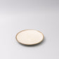 Tapas Plate 17cm Ivory Pearl Glaze