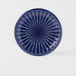 Dinner Plate 26cm Cobalt Rays Glaze