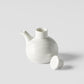 Soy Pot Minoyaki Porcelain 110ml Matt White Glaze