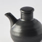 Soy Pot Minoyaki Porcelain 110ml Matte Black Glaze