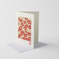 Card Chiyogami Blossom & Gold Handmade Greeting