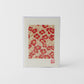 Card Chiyogami Blossom & Gold Handmade Greeting