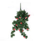 Hanging Pink Rose Stem UV Resistant 85cm