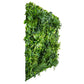 White Grassy Greenery Vertical Garden / Green Wall UV Resistant 100cm x 100cm