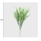 Long Artificial Lavender Stem (White) 50cm UV Resistant