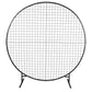 Sturdy Circular Flower Wall / Event Stand 200cm Diameter (Black Frame)