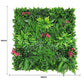 Flowering Lilac Vertical Garden / Green Wall UV Resistant 100cm X 100cm Panel