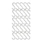 Stainless Steel Hanging S Hooks 12cm X 6cm 25 Pieces