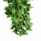 Artificial Dense Hanging Flowering Pothos Bush Vivid Green UV Resistant and Fire Rated 27cm x 72cm