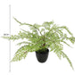 Faux Small Potted Fern 35cm