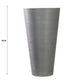 Decorative Large Modern Grey Round Planter 71cm