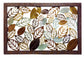 Xlarge Leaves Metal Wall Art 152x102cm