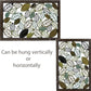 Xlarge Leaves Metal Wall Art 152x102cm