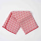 Face Towel Kanoko Red