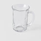 Glass Mug 300ml Free Form