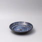 Open Flat Base 23cm Bowl Copper Swirl Glaze