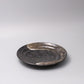 Plate Flat Based 25cm Bronze Brushstroke Glaze