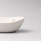 Bowl Oval 20cm White with Grey Dots Design