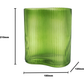 Suzhou Curved Vase Small Green