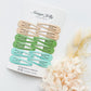 Essential Snap Hair clips - Fresh - 12 Pieces