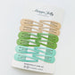 Essential Snap Hair clips - Fresh - 12 Pieces