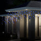 300 LED Icicle Flashing Lights available in 4 Colors - Cool White