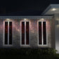 Solar 200 LED Icicle Lights – 3.9m x 33cm, available in 3 Colors - Cool White