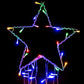 LED Garden Star Cascade 3.5m Multi-Color Lights