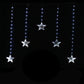 LED Infinity Stars Curtain Lights avaiable in 2 Colors - Cool White