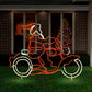 LED Flexi Strip Santa Motorbike Flash