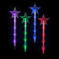 LED Lightshow Star Path Lights 4 pieces Remote Controlled - Stars